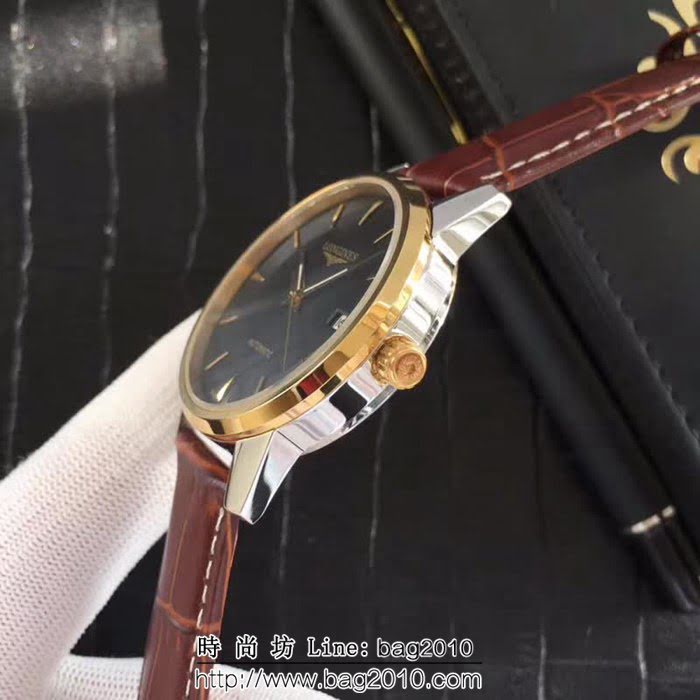 LONGINES浪琴 全自動機械 男士腕表 WSS0381